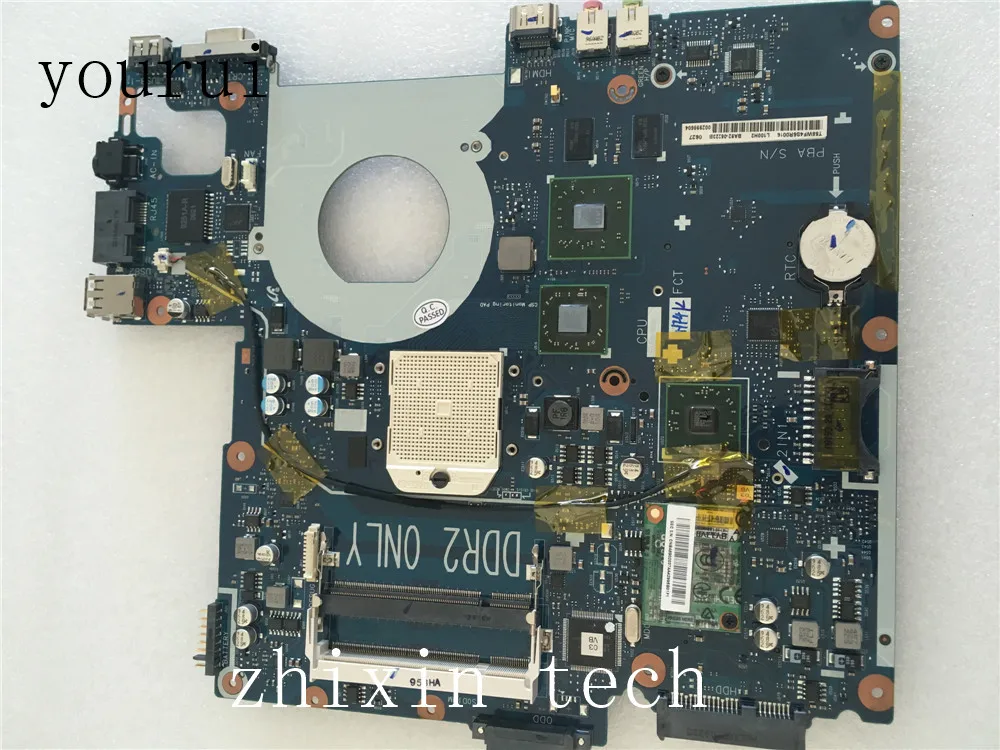 Материнская плата yourui для Samsung NP-R505, NP-R503, R503, BA92-05223A, BA92-05223B, DDR2, протестирована
Материнская плата yourui для Samsung NP-R505, NP-R503, R503, BA92-05223A, BA92-05223B, DDR2, протестирована