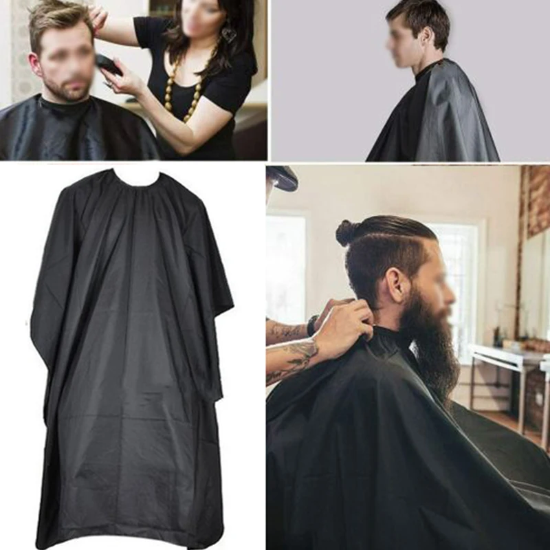 Black Hairdressing Cape Professional Hair-Cut Salon Barber Cloth Wrap Protect Gown Apron Waterproof Cutting Gown Hair Cloth Wrap
Black Hairdressing Cape Professional Hair-Cut Salon Barber Cloth Wrap Protect Gown Apron Waterproof Cutting Gown Hair Cloth Wrap