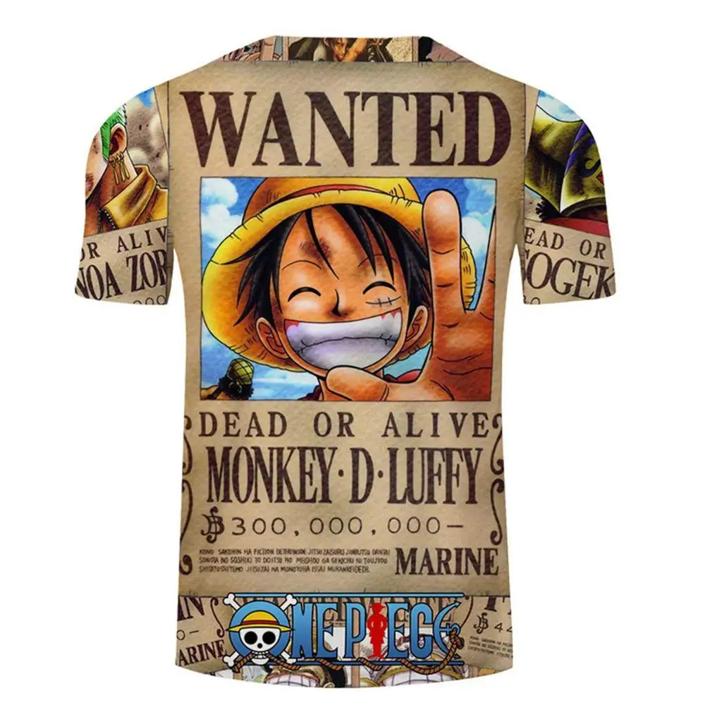 2019 new one piece tshirt 3D printed T-shirt Men Funny Cartoon t shirt Summer casual top tees Monkey D Luffy Hip Hop Streetwear
2019 new one piece tshirt 3D printed T-shirt Men Funny Cartoon t shirt Summer casual top tees Monkey D Luffy Hip Hop Streetwear