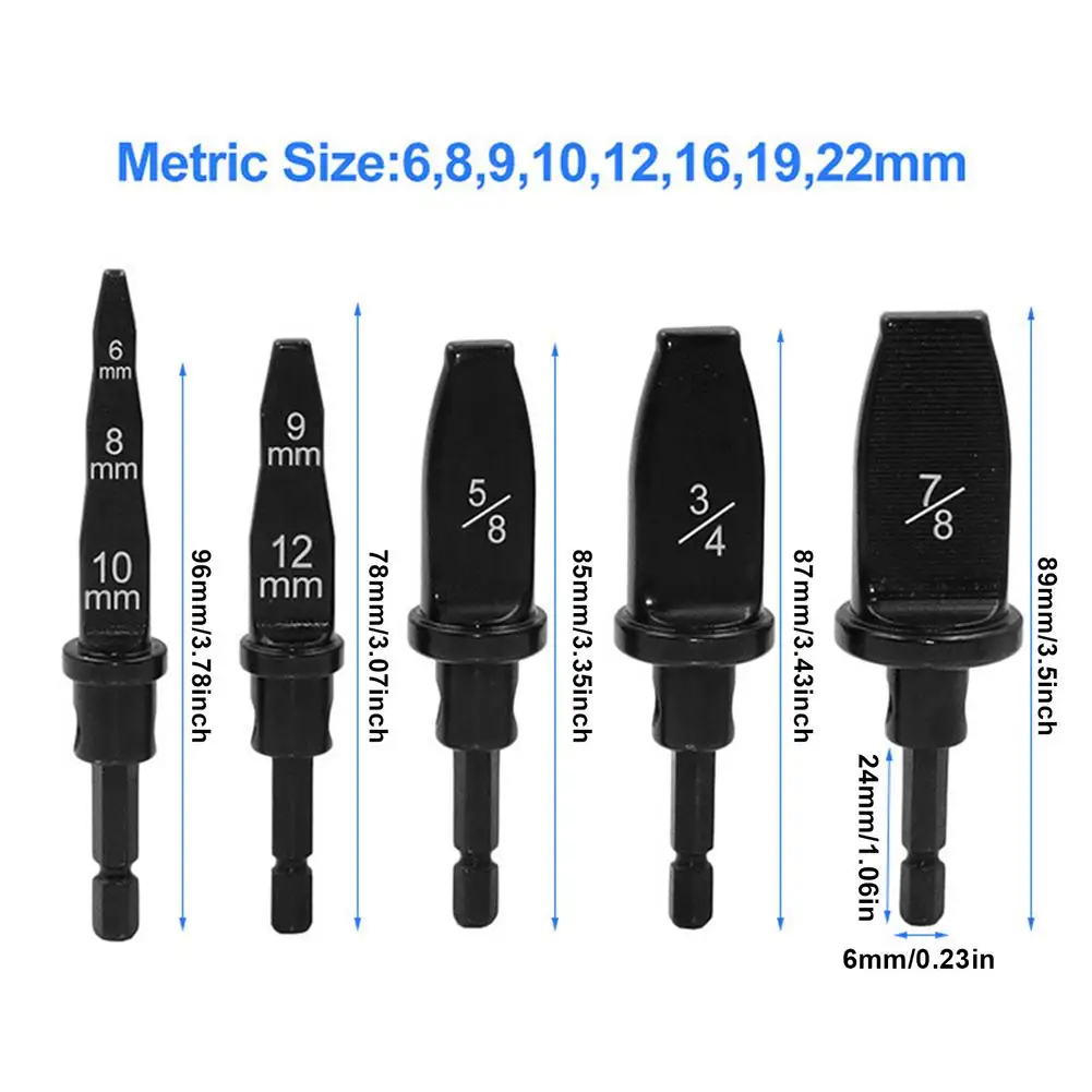 5Pcs Tube Pipe Expander Support For Air Conditioner Conditioning Swaging Tool Drill Bit Pipe Flaring 7/8 3/4 5/8 Inch
5Pcs Tube Pipe Expander Support For Air Conditioner Conditioning Swaging Tool Drill Bit Pipe Flaring 7/8 3/4 5/8 Inch