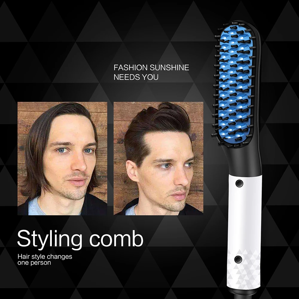 Hair Straightening Comb Ceramic Fast Hair Straightener Multifunctional Hair Brush Beard Straightener Men Beard Comb Grooming Kit
Hair Straightening Comb Ceramic Fast Hair Straightener Multifunctional Hair Brush Beard Straightener Men Beard Comb Grooming Kit