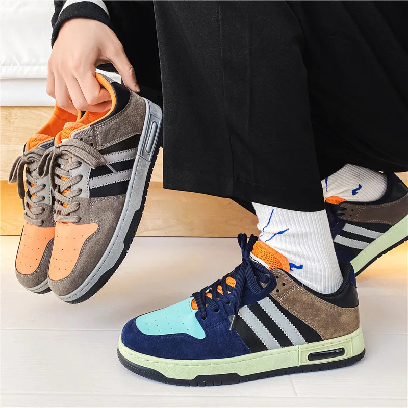 Designer men's shoes 2021 new men's simple and comfortable casual flat shoes high-quality leather low-top sneakers breathable
Designer men's shoes 2021 new men's simple and comfortable casual flat shoes high-quality leather low-top sneakers breathable