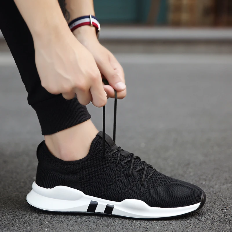 Men Sneakers Breathable Casual Flying Knit Tennis Shoes Lightweight Outdoor Flat Running Shoes Zapatillas Hombre
Men Sneakers Breathable Casual Flying Knit Tennis Shoes Lightweight Outdoor Flat Running Shoes Zapatillas Hombre