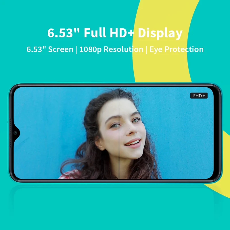 Смартфон Xiaomi Redmi 9 4 + 64 ГБ экран Глобальная версия дюйма FHD Восьмиядерный процессор