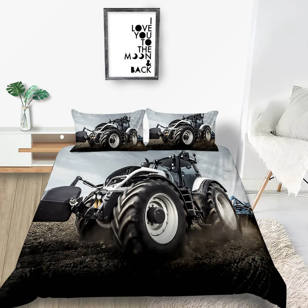Tractor Bedding Set Queen Size Lifelike Cool Fashionable Duvet Cover 3D Queen Twin Full Single Double Comfortable Bed Set
Tractor Bedding Set Queen Size Lifelike Cool Fashionable Duvet Cover 3D Queen Twin Full Single Double Comfortable Bed Set