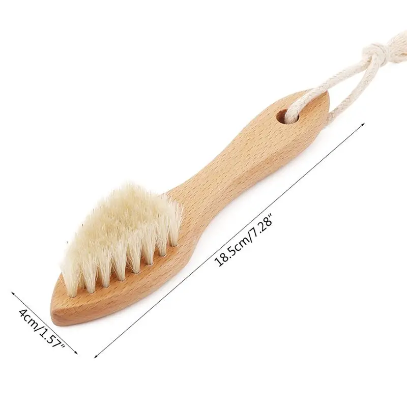 Wooden Handle Soft Bristles Leather Shoes Brush Polishing Scrub Cleaning Tool D0AC
Wooden Handle Soft Bristles Leather Shoes Brush Polishing Scrub Cleaning Tool D0AC