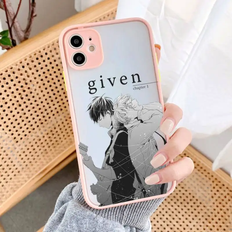 Japan Anime Given Phone Case For iphone 13 12 mini 11 Pro Max X XS Max XR 7 8 6 Plus Translucent Matte Shockproof Case
Japan Anime Given Phone Case For iphone 13 12 mini 11 Pro Max X XS Max XR 7 8 6 Plus Translucent Matte Shockproof Case