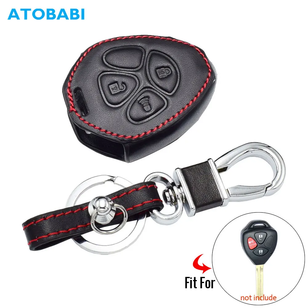 Leather Car Key Case For Toyota Yaris Venza Rav4 Matrix Corolla Avalo Scion Tc Camry Remote Cover Protector Auto Keychain Bag
Leather Car Key Case For Toyota Yaris Venza Rav4 Matrix Corolla Avalo Scion Tc Camry Remote Cover Protector Auto Keychain Bag