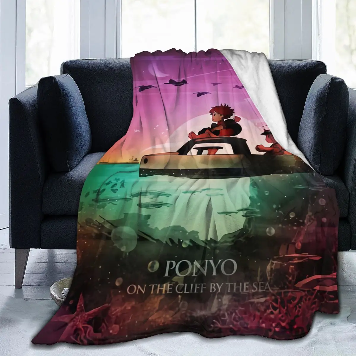 Anime Anime Ponyo 3D printing super soft flannel fleece blanket sofa bedding home decoration cartoon Unisex
Anime Anime Ponyo 3D printing super soft flannel fleece blanket sofa bedding home decoration cartoon Unisex