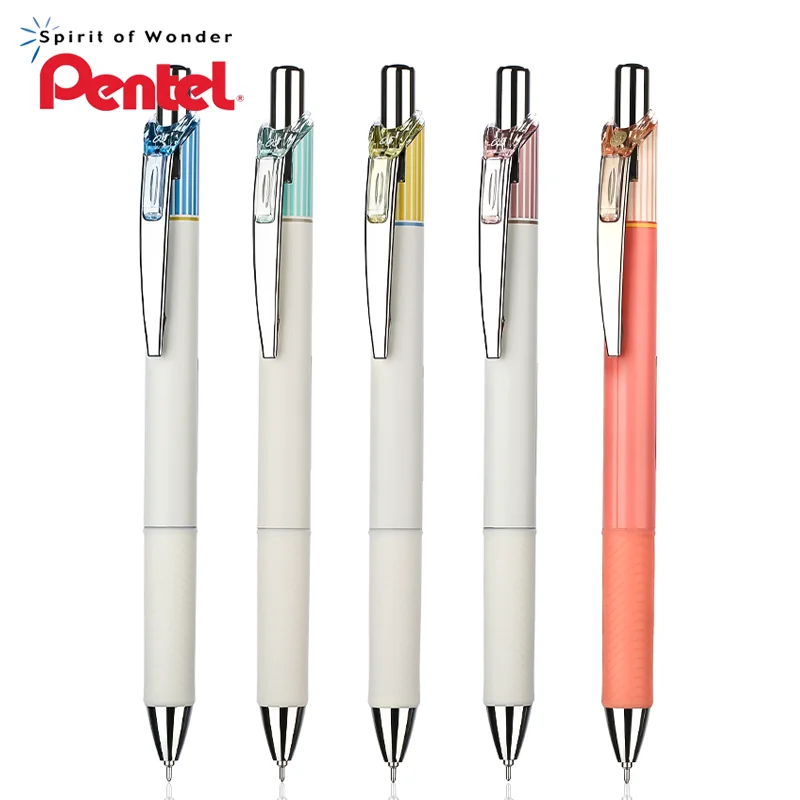 

1Pcs Japanese PENTEL Striped Quick-drying Gel Pen BLN75L 0.5mm Limited Edition ENERGEL Clena Black Refill Writing Smooth