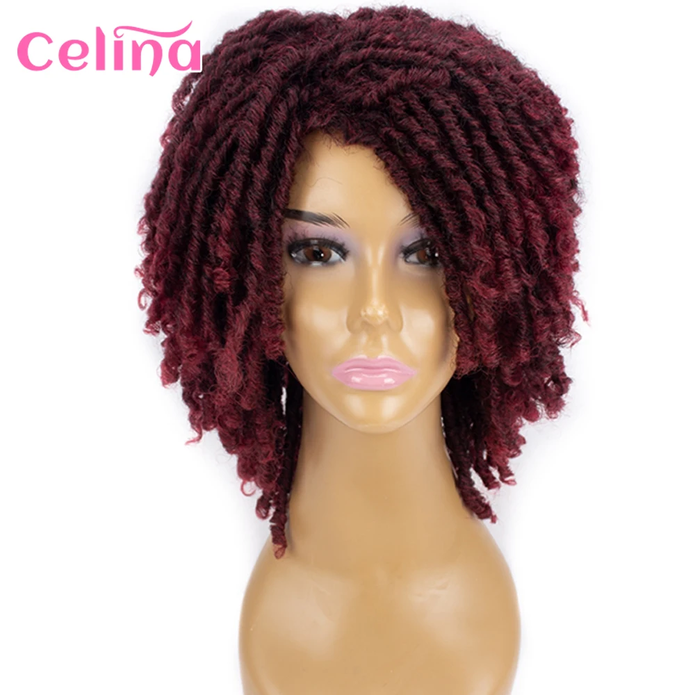 Dreadlock Crochet Twist Hair Wigs Short Synthetic Wigs For Black Women Soft Faux Locs 99J Dreads Braiding Crochet Fiber Hair Wig
Dreadlock Crochet Twist Hair Wigs Short Synthetic Wigs For Black Women Soft Faux Locs 99J Dreads Braiding Crochet Fiber Hair Wig