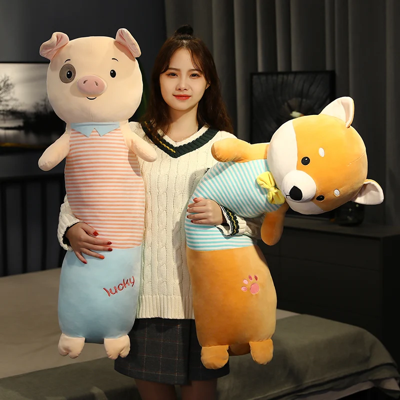 60/105cm Lovely Shiba Inu Cattle Pig Plush Toys kawaii Stuffed Soft Animal Dolls Children Cute Birthday Christmas Plushie Gifts
60/105cm Lovely Shiba Inu Cattle Pig Plush Toys kawaii Stuffed Soft Animal Dolls Children Cute Birthday Christmas Plushie Gifts