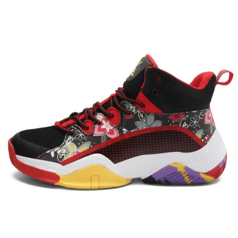 Fashion Brand Men Basketball Sneakers Outdoor Anti-Slippery Basketball Trainers Man Black Autumn Mens High Top Basketball Shoes
Fashion Brand Men Basketball Sneakers Outdoor Anti-Slippery Basketball Trainers Man Black Autumn Mens High Top Basketball Shoes