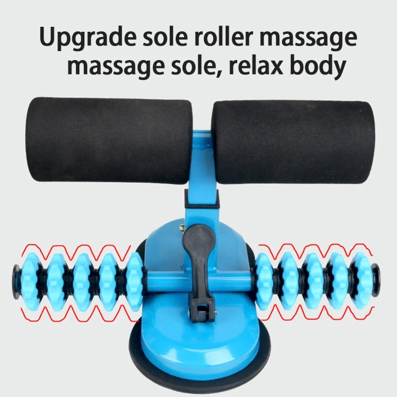 Adjustable Sit Up Bar Exerciser with Massage Roller Sit Up Aid for Abdominal Training Home Fitness Equipment Workout Accessories
Adjustable Sit Up Bar Exerciser with Massage Roller Sit Up Aid for Abdominal Training Home Fitness Equipment Workout Accessories