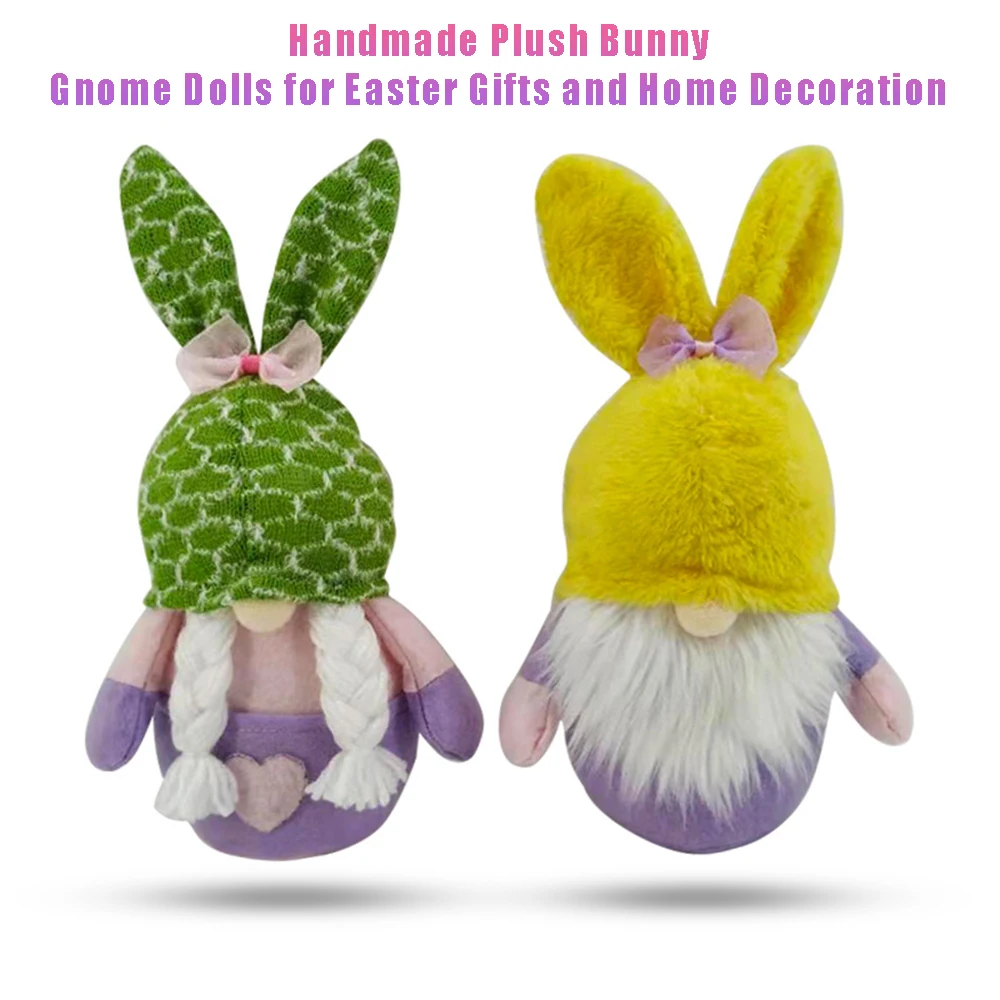 Easter Ornaments, Holiday Bunny / ST Patricks Day Faceless Dolls, Home Decoration Tabletop Collection Figurines Gifts 
Easter Ornaments, Holiday Bunny / ST Patricks Day Faceless Dolls, Home Decoration Tabletop Collection Figurines Gifts