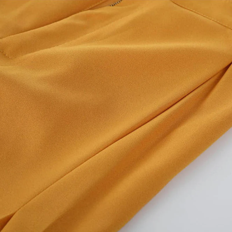 ZAPALISA fashion Comfort Women Trouses for office Lady Design Solid Color Patchwork Pocket Decor High Waist Sexy Wide Leg Pants
ZAPALISA fashion Comfort Women Trouses for office Lady Design Solid Color Patchwork Pocket Decor High Waist Sexy Wide Leg Pants