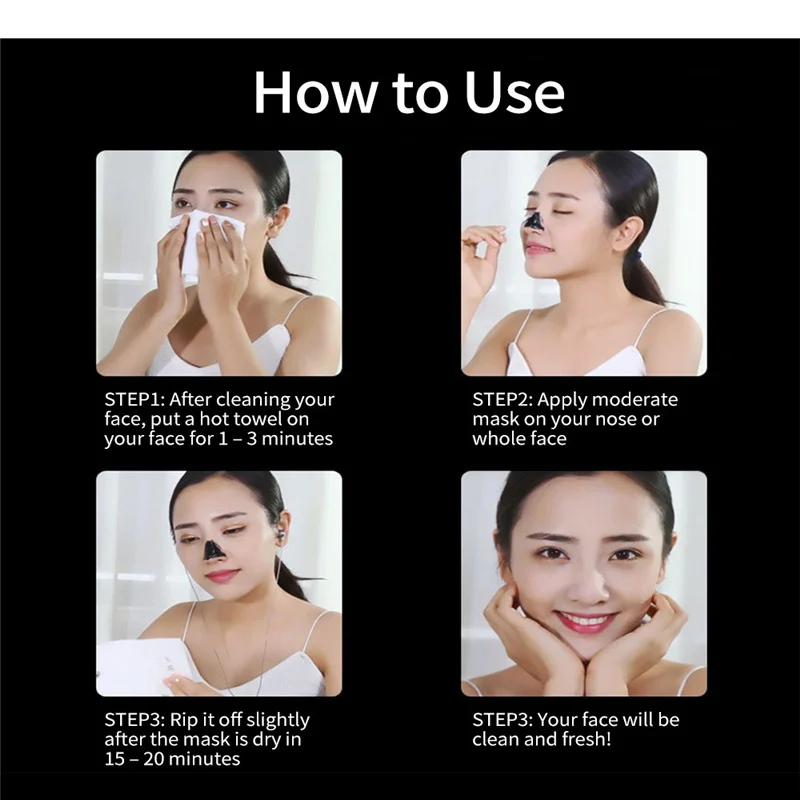 1PC Blackheads Remove Plaster Nose Strips Remove Blackheads Pores Black Head Remover Acne Peel Mask Cleaning Patch Unisex
1PC Blackheads Remove Plaster Nose Strips Remove Blackheads Pores Black Head Remover Acne Peel Mask Cleaning Patch Unisex