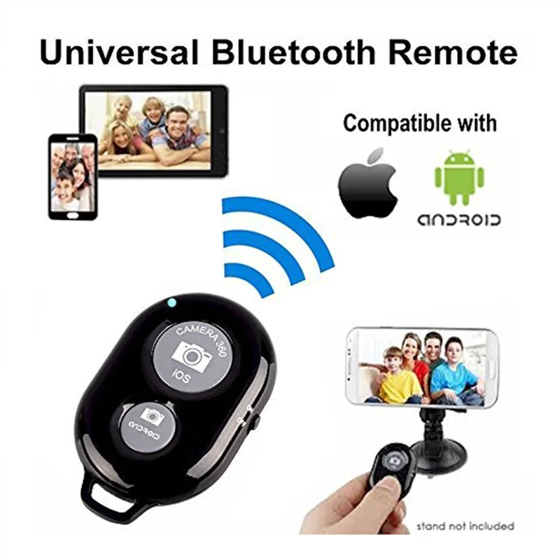 Shutter Release Button Controller Adapter For Selfie Photograph Control Bluetooth Remote Phone Camera For Android IOS iPhone
Shutter Release Button Controller Adapter For Selfie Photograph Control Bluetooth Remote Phone Camera For Android IOS iPhone
