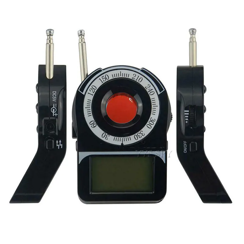 Mini CC309 RF Signal Detector Anti Spy Camera Wifi Wireless Wired Hidden Len Scanner Eavesdropping Bug Anti Candid Camara Finder
Mini CC309 RF Signal Detector Anti Spy Camera Wifi Wireless Wired Hidden Len Scanner Eavesdropping Bug Anti Candid Camara Finder