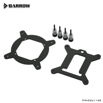 Кронштейн блока процессора Barrow, держатель, винты, комплект водяного охлаждения для INTEL X99/115X/AMD,CZJ115E
Кронштейн блока процессора Barrow, держатель, винты, комплект водяного охлаждения для INTEL X99/115X/AMD,CZJ115E
