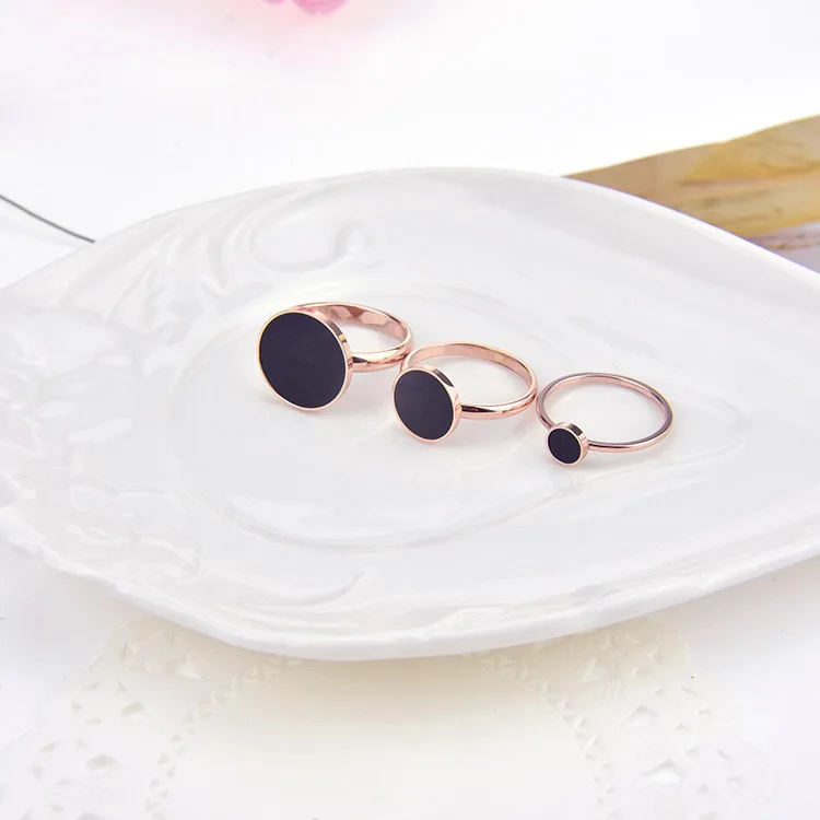 JHSL Rose Gold Color Stainless Steel Simple Women Rings Fashion Jewelry US size 4 5 6 7 8 9 10
JHSL Rose Gold Color Stainless Steel Simple Women Rings Fashion Jewelry US size 4 5 6 7 8 9 10