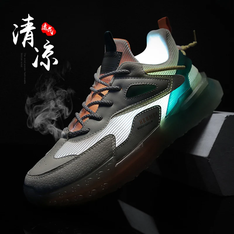 Mesh Sneakers Men Sports Shoes Comfort Jelly Popcorn Bottom Fashion Men Shoes Athletic Trainers Zapatillas Ultralight
Mesh Sneakers Men Sports Shoes Comfort Jelly Popcorn Bottom Fashion Men Shoes Athletic Trainers Zapatillas Ultralight