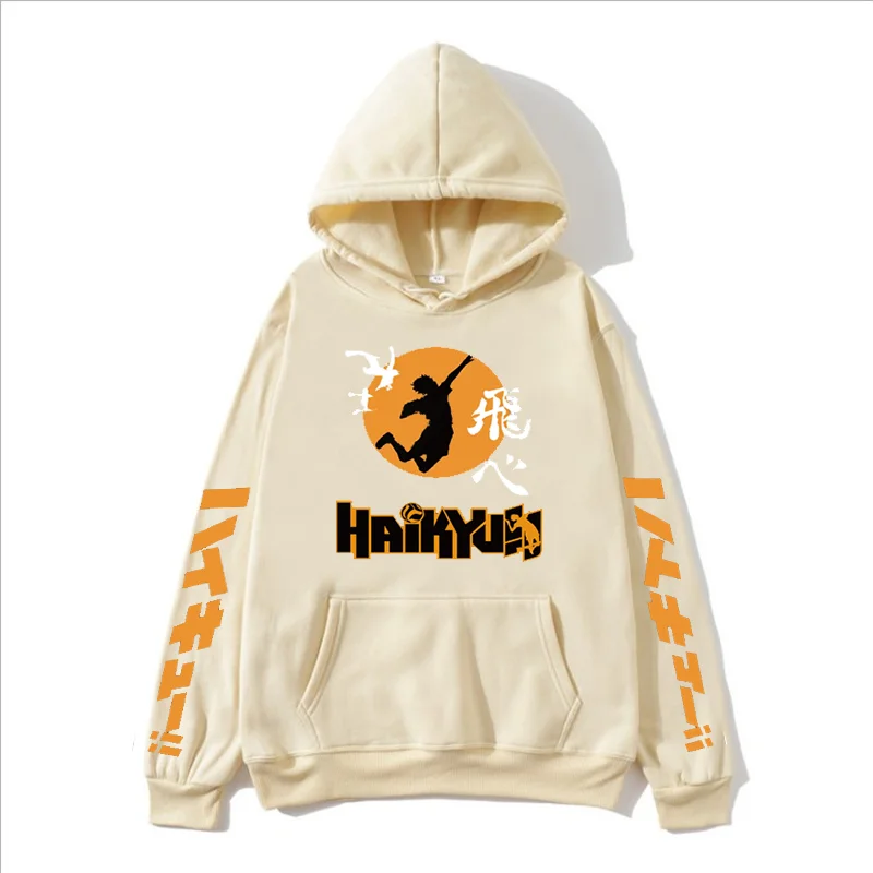 Japan Anime Haikyuu Hoodies Sweatshirts Men/women Streetwear Over size Outwear Hinata Shouyou Kpop Volleyball Uniform Anime Hood
Japan Anime Haikyuu Hoodies Sweatshirts Men/women Streetwear Over size Outwear Hinata Shouyou Kpop Volleyball Uniform Anime Hood