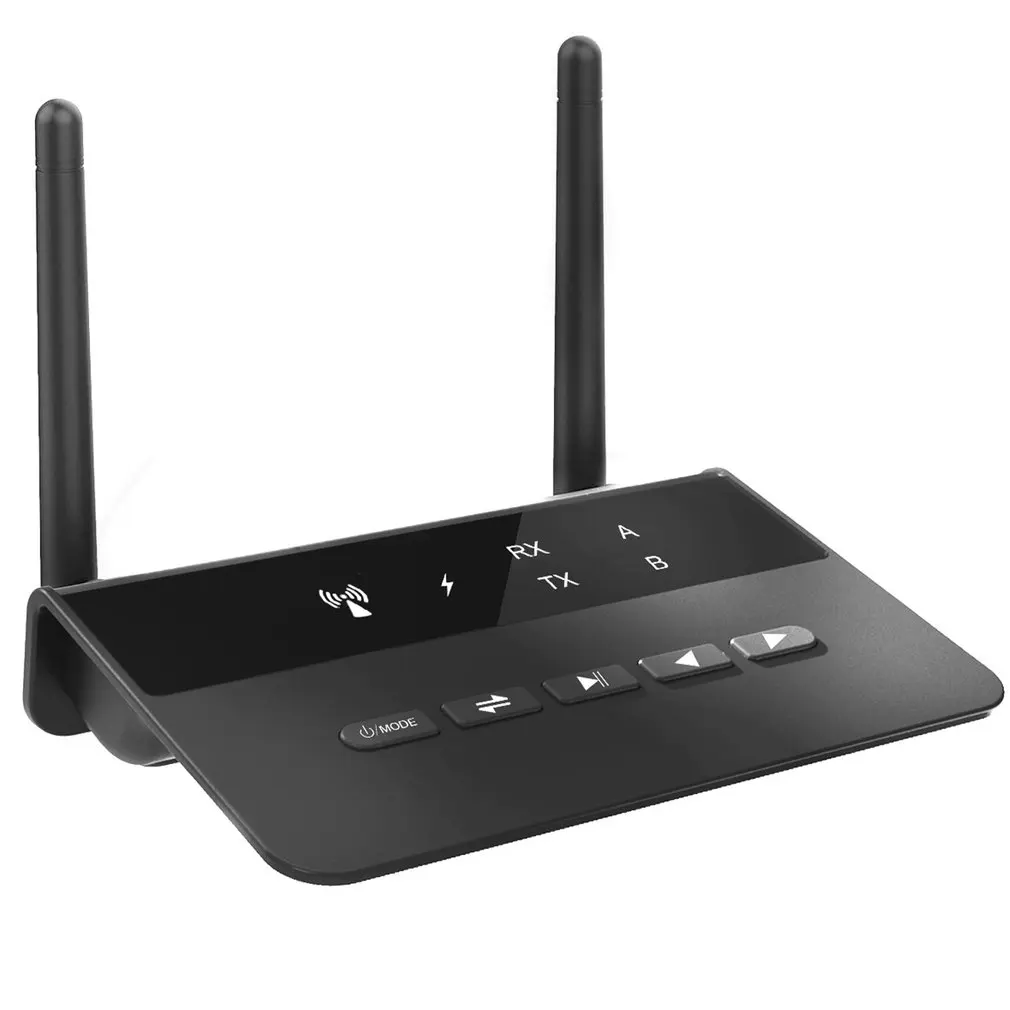 80M Bluetooth 5.0 Transmitter Receiver Bypass Aptx LL Low Latency Wireless Audio Adapter 3.5mm AUX RCA Jack for PC TV Headphones
80M Bluetooth 5.0 Transmitter Receiver Bypass Aptx LL Low Latency Wireless Audio Adapter 3.5mm AUX RCA Jack for PC TV Headphones