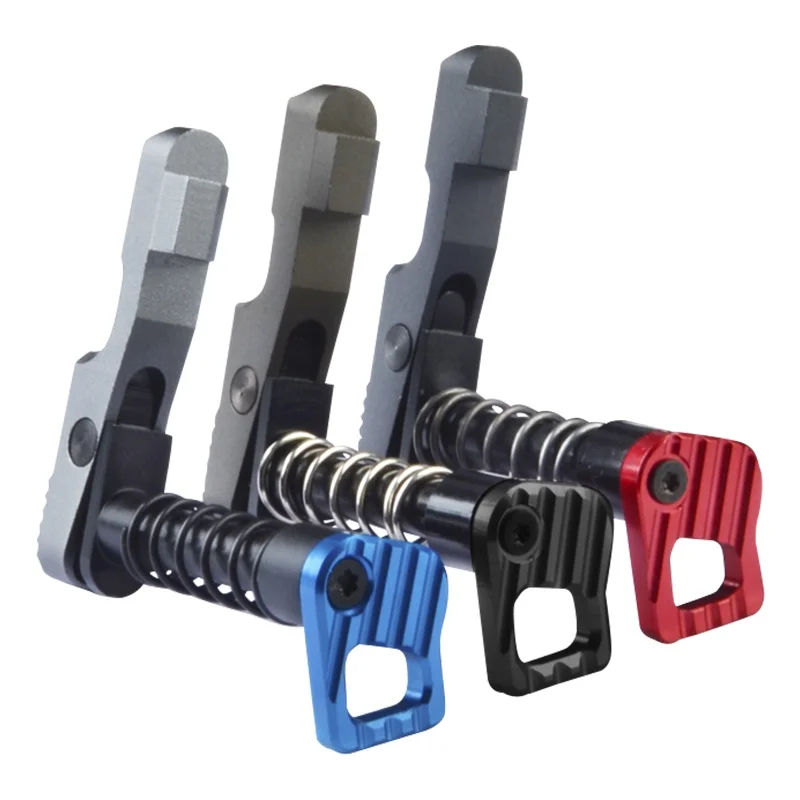 CNC Machine Double side (left & right hand) Magazine Release Catch for M4/M16 series airsoft AEG
CNC Machine Double side (left & right hand) Magazine Release Catch for M4/M16 series airsoft AEG