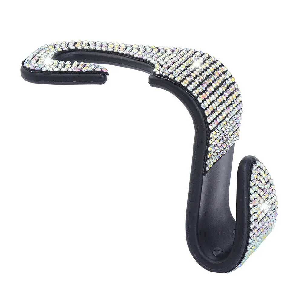 Parts Hooks Rhinestone Accessories Car Crystal For Bag Grocery Holder Hanger Hooks Durable
Parts Hooks Rhinestone Accessories Car Crystal For Bag Grocery Holder Hanger Hooks Durable