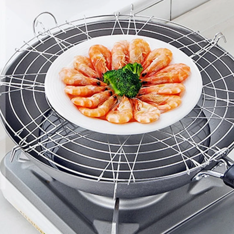 Stainless Steel Oil Drain Rack Food Strainers Cooling Racks Folding Semicircle Steam Filter Stand Kitchen Gadgets
Stainless Steel Oil Drain Rack Food Strainers Cooling Racks Folding Semicircle Steam Filter Stand Kitchen Gadgets