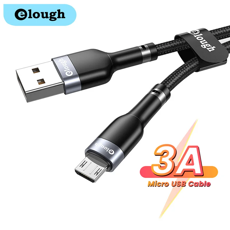 Elough Micro USB Cable Fast Charging Phone Charger Micro Cable For Xiaomi Redmi Samsung Android Microusb Charging Data Cord Wire
Elough Micro USB Cable Fast Charging Phone Charger Micro Cable For Xiaomi Redmi Samsung Android Microusb Charging Data Cord Wire