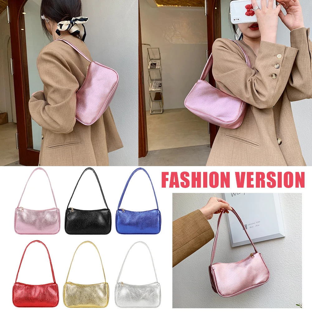 Casual Pure Color Chain Handbag Purse Fashion Ladies PU Leather Solid Color Underarm Bag Women Casual Shoulder Bags
Casual Pure Color Chain Handbag Purse Fashion Ladies PU Leather Solid Color Underarm Bag Women Casual Shoulder Bags