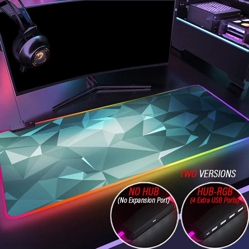 Stream Of Consciousness RGB Gaming Mouse Pad LED Backlit Abstract Triangle Mat Custom XXL Mousepad With HUB 4 Port USB Desk Mat
Stream Of Consciousness RGB Gaming Mouse Pad LED Backlit Abstract Triangle Mat Custom XXL Mousepad With HUB 4 Port USB Desk Mat