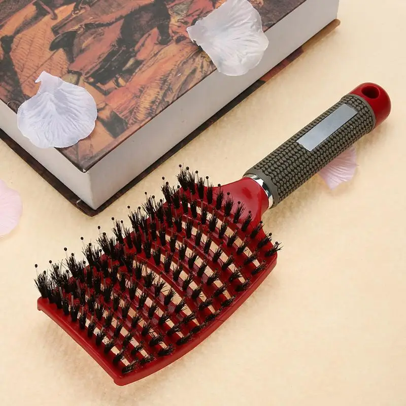 Girls Hair Scalp Massage Comb Hairbrush Bristle Nylon Women Wet Curly Detangle Hair Brush for Salon Hairdressing Styling Tools
Girls Hair Scalp Massage Comb Hairbrush Bristle Nylon Women Wet Curly Detangle Hair Brush for Salon Hairdressing Styling Tools