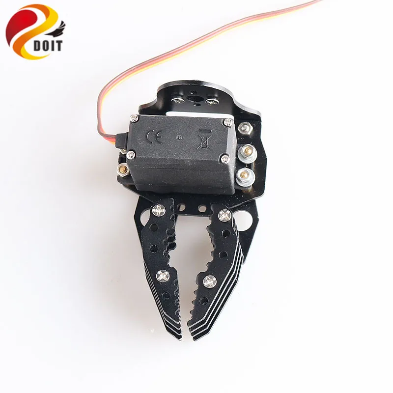 

SZDOIT G6 Metal Robot Arm Gripper Mechanical Claw/Clamp With High Torque Servo RC Robotic Part Ecucational DIY For Arduino