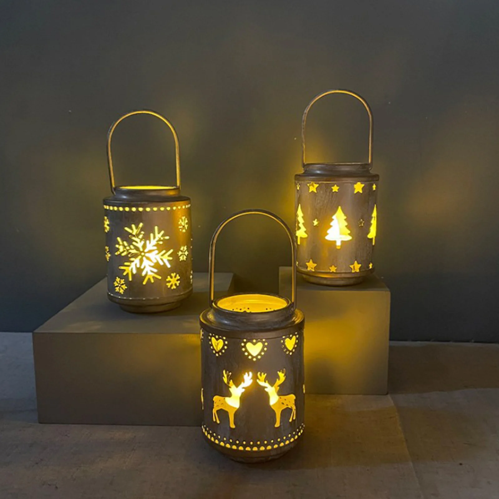 Hanging Vintage Candle Lantern Iron Candle Holder Hanging Decorative LED Lamp Luminous Candlestick Home Decor
Hanging Vintage Candle Lantern Iron Candle Holder Hanging Decorative LED Lamp Luminous Candlestick Home Decor