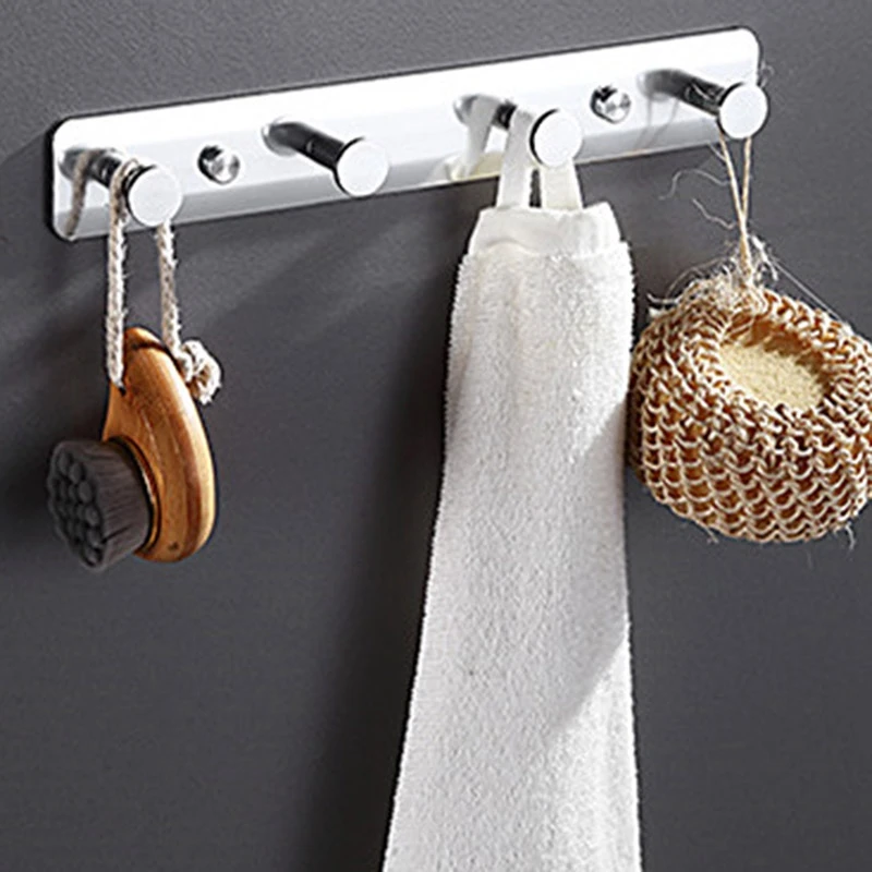Bathroom Robe Hooks Heavy Duty Towel Hanger Wall Mount Clothes Coat Holder Steel Rack Accessories for Bathroom
Bathroom Robe Hooks Heavy Duty Towel Hanger Wall Mount Clothes Coat Holder Steel Rack Accessories for Bathroom