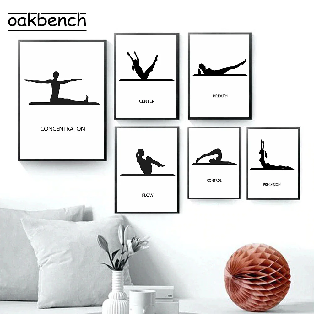 Black And White Abstract Wall Art Canvas Printing Bodybuilding Print Yoga Chart Poster Modern Wall Pictures For Gym Room Decor
Black And White Abstract Wall Art Canvas Printing Bodybuilding Print Yoga Chart Poster Modern Wall Pictures For Gym Room Decor