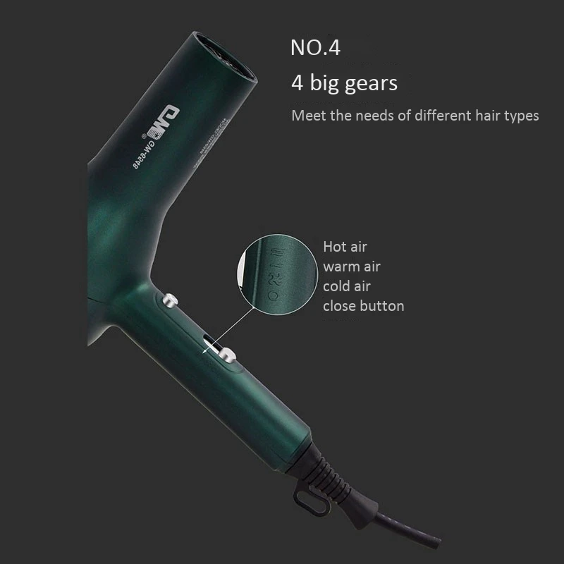 GW Hair Dryer Styling Accessories Quality Nozzle Not Easy to Break Blow Hair Dryer Black Professional Hanging Ring EU Plug 
GW Hair Dryer Styling Accessories Quality Nozzle Not Easy to Break Blow Hair Dryer Black Professional Hanging Ring EU Plug