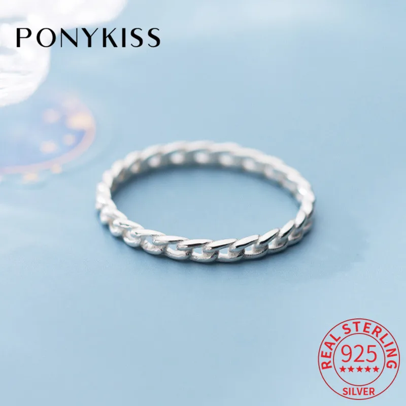 PONYKISS Classic 925 Sterling Silver Minimlist Cross Hollow Ring For Women Anniversary Fine Jewelry Prevent Allery Chic Gift
PONYKISS Classic 925 Sterling Silver Minimlist Cross Hollow Ring For Women Anniversary Fine Jewelry Prevent Allery Chic Gift