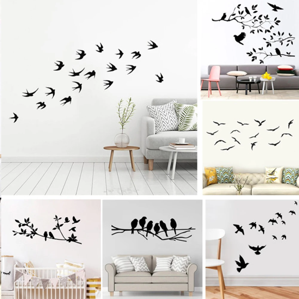 Hot Sale Bird Vinyl Wall Sticker For Home wall Decor Murals Stickers living room decorative Animals stickers on the wall
Hot Sale Bird Vinyl Wall Sticker For Home wall Decor Murals Stickers living room decorative Animals stickers on the wall