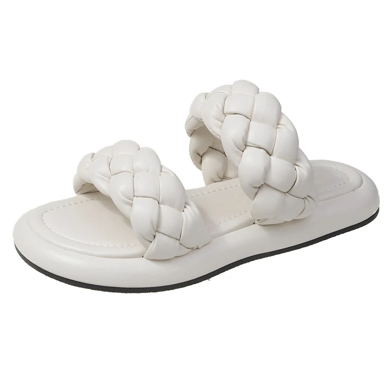Women's Flip Flops Summer 2021 New Women Slipper Brand Weave Ladies Sandal Shoes Low Open Toe Flat Casual Slides Beach Shoes
Women's Flip Flops Summer 2021 New Women Slipper Brand Weave Ladies Sandal Shoes Low Open Toe Flat Casual Slides Beach Shoes