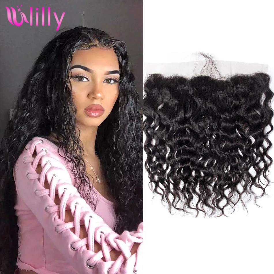 8-22 Inch Water Wave Closure 13x4 Transparent Lace Closure 100% Remy Human Hair Natural Color Pre Plucked With Baby Hair
8-22 Inch Water Wave Closure 13x4 Transparent Lace Closure 100% Remy Human Hair Natural Color Pre Plucked With Baby Hair