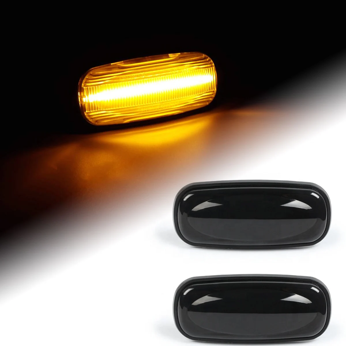 LED Side Marker Light Turn Signal Lamp Blinker for Land Rover Freelander 1 02-05 Discovery 2 1999-2004 XGB100310 XGB000030
LED Side Marker Light Turn Signal Lamp Blinker for Land Rover Freelander 1 02-05 Discovery 2 1999-2004 XGB100310 XGB000030