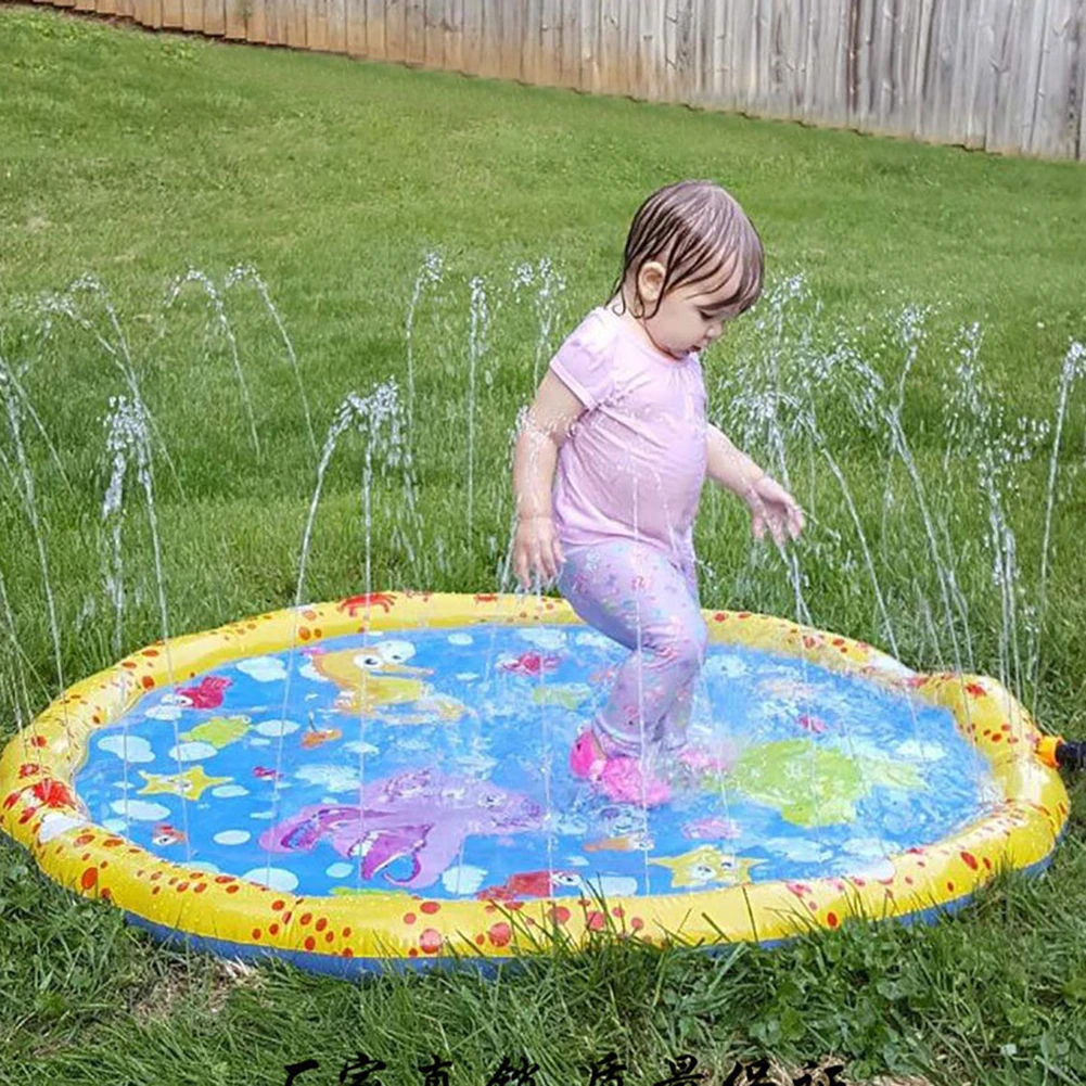 Summer Dinosaur Cooling Spray Pad Cushion Cold Water Mat Interactive Toys Outdoor Lawn Beach Sea Sprinkler Inflatable Toy
Summer Dinosaur Cooling Spray Pad Cushion Cold Water Mat Interactive Toys Outdoor Lawn Beach Sea Sprinkler Inflatable Toy