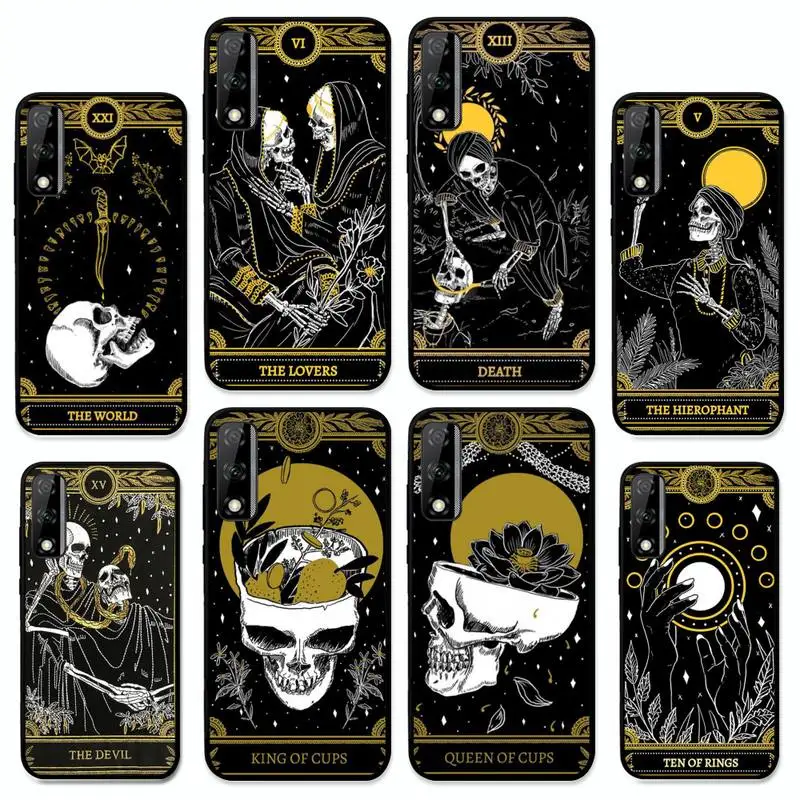 Death Tarot Phone Case For Huawei Y9 Y8 Y6 Prime Y7 Pro Y8s Y5 Mate 20 Pro 10 lite Cover
Death Tarot Phone Case For Huawei Y9 Y8 Y6 Prime Y7 Pro Y8s Y5 Mate 20 Pro 10 lite Cover