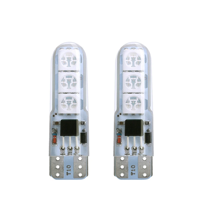 2pcs T10 Led W5W 5050 6SMD High Quality RGB T10 Led Bulb With Remote Controller
2pcs T10 Led W5W 5050 6SMD High Quality RGB T10 Led Bulb With Remote Controller