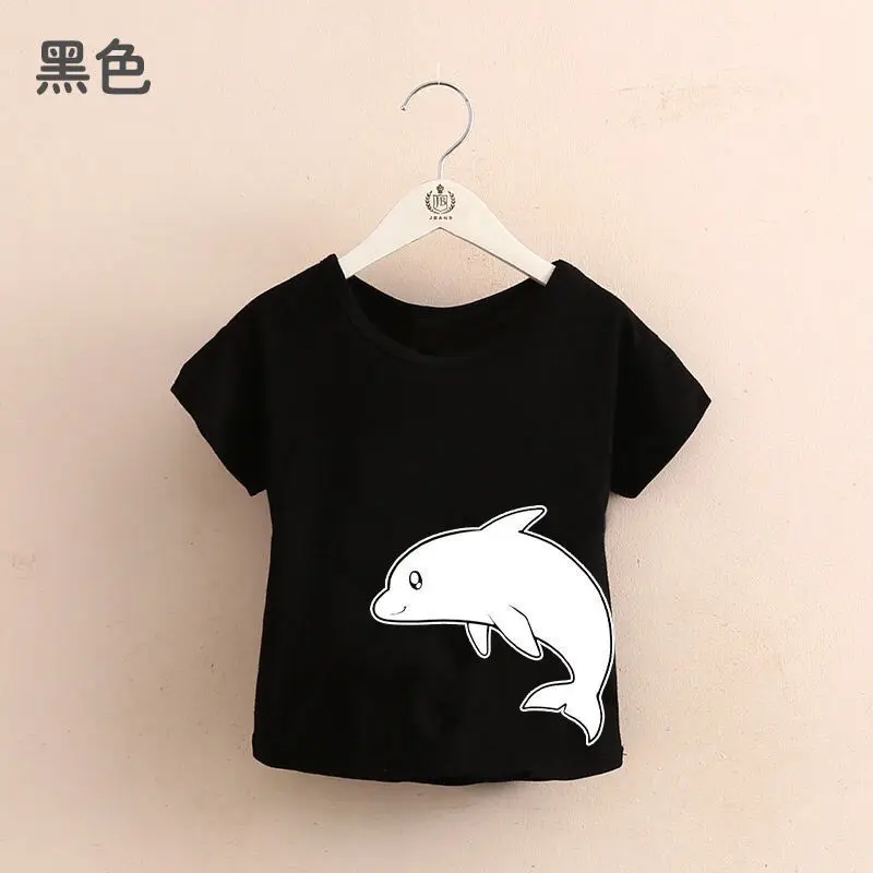 Short-sleeved t-shirt summer new small and medium-sized children's thin top solid color cartoon cute TZ11
Short-sleeved t-shirt summer new small and medium-sized children's thin top solid color cartoon cute TZ11