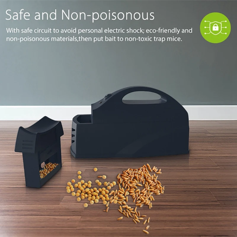 WiFi Mouse Trap Smart APP Control Trap for Rats Mice Can Be Reused Using Non-Toxic Pest
WiFi Mouse Trap Smart APP Control Trap for Rats Mice Can Be Reused Using Non-Toxic Pest